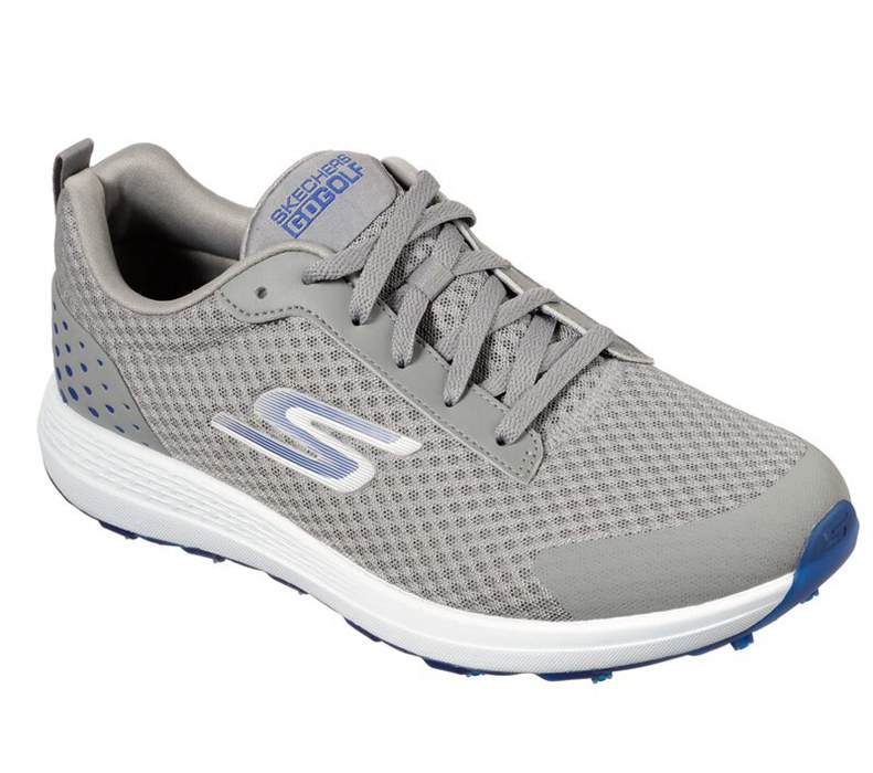 Skechers Go Max - Fairway 2 - Mens Golf Shoes Grey/Blue [AU-DR6523]